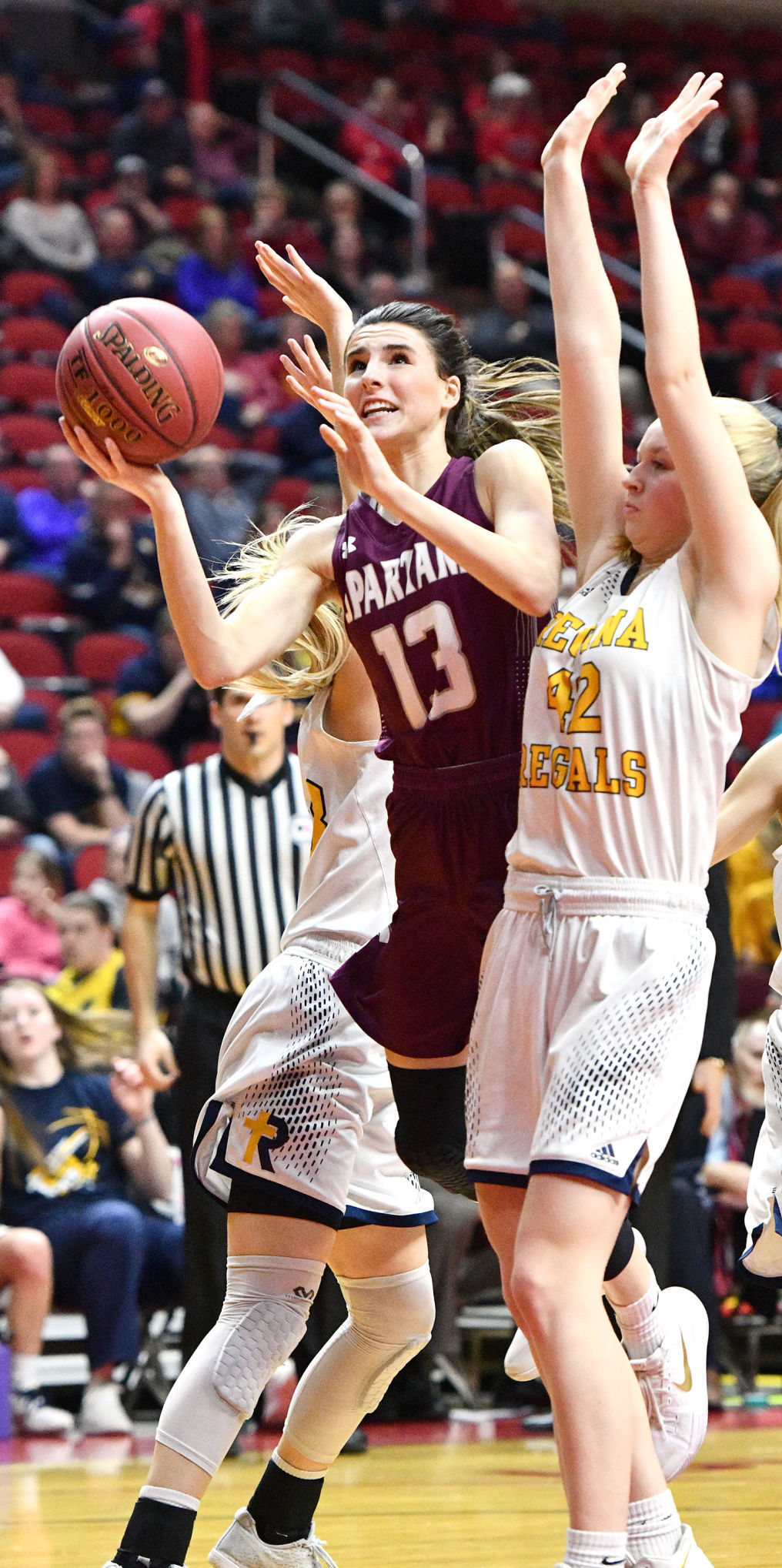 Grundy Center vs Iowa City Regina state basketball